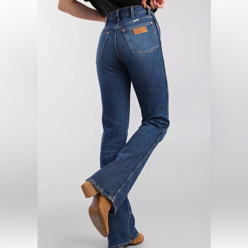 WRANGLER Western Westward High Rise Bootcut Denim Jeans - Picture 5 of 11